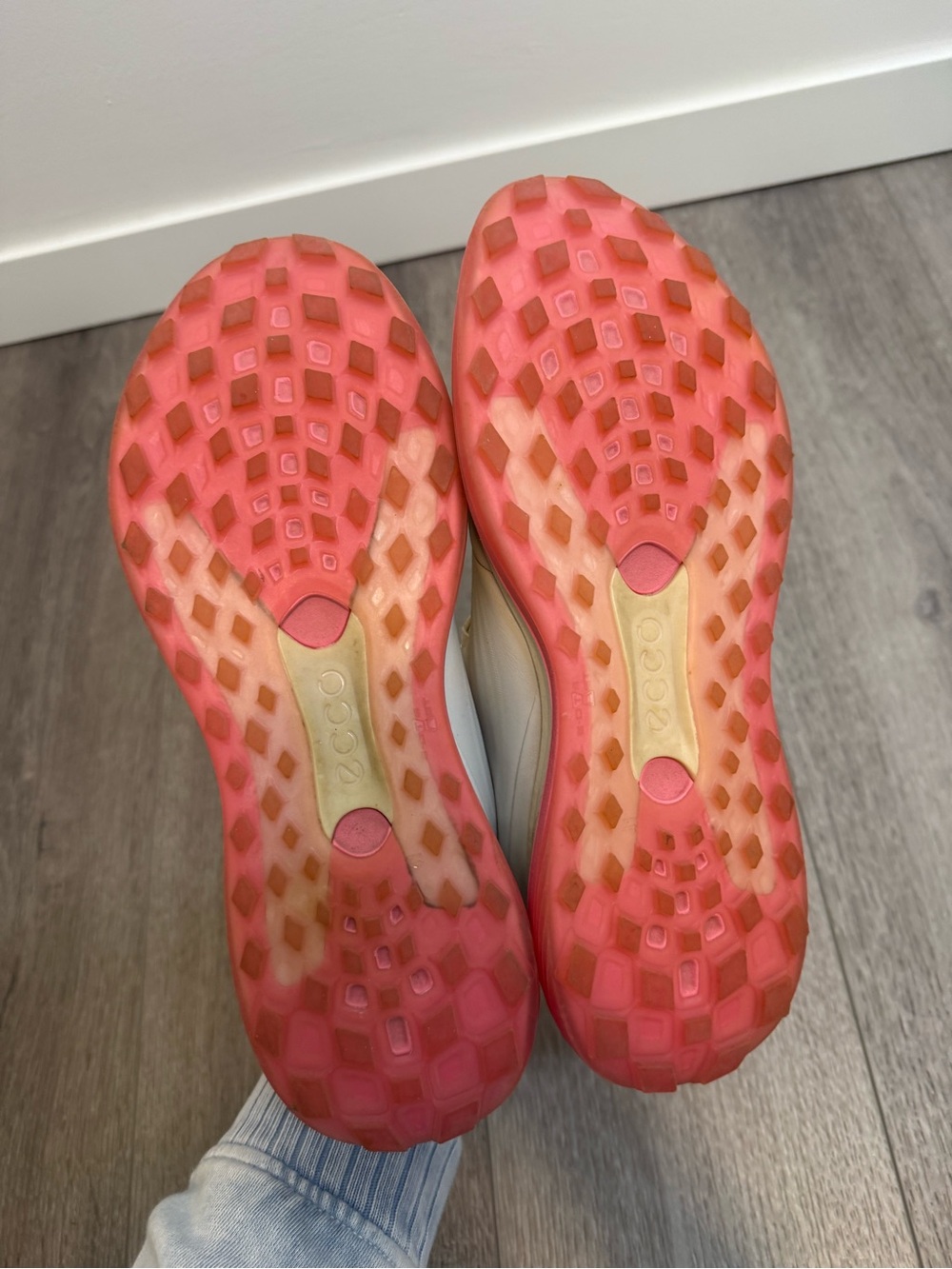 Ecco Womens Golf Shoe Waterproof Leather LT1 size 10 - Picture 11 of 12